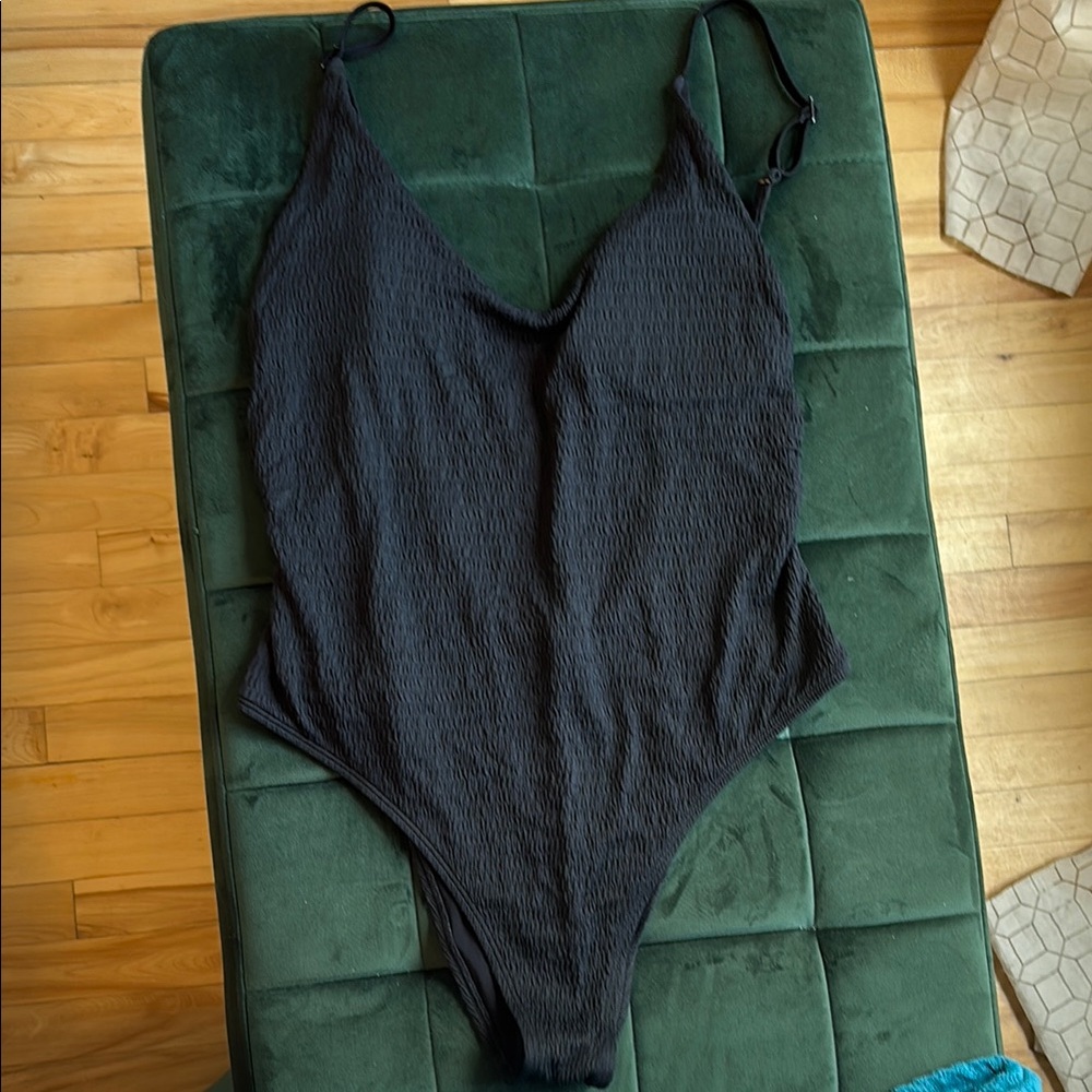 Aerie Black One Piece Swimsuit